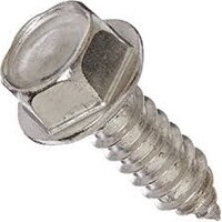 #12 X 5/8 AB TAP SCR IND HX WSH NO SLT ZINC PLATED